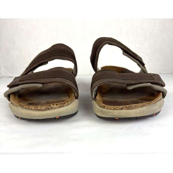 Naot Slides Mens 13 Brown Leather Climb Sandals Slip On Outdoor main image 8